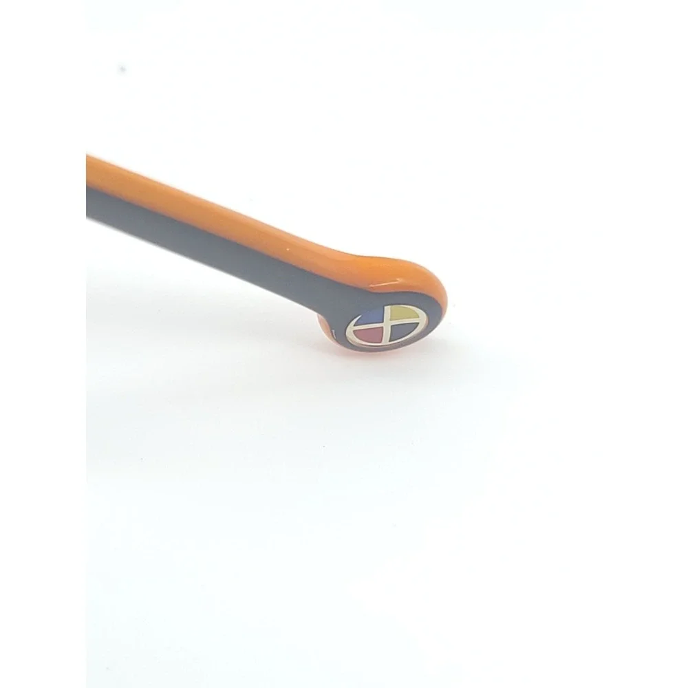 The Wiggles Eyeglasses Frames Tunes 43-16-125 Black/Orange Full Rim